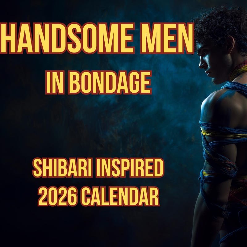 Gay Male Bondage Art - Etsy