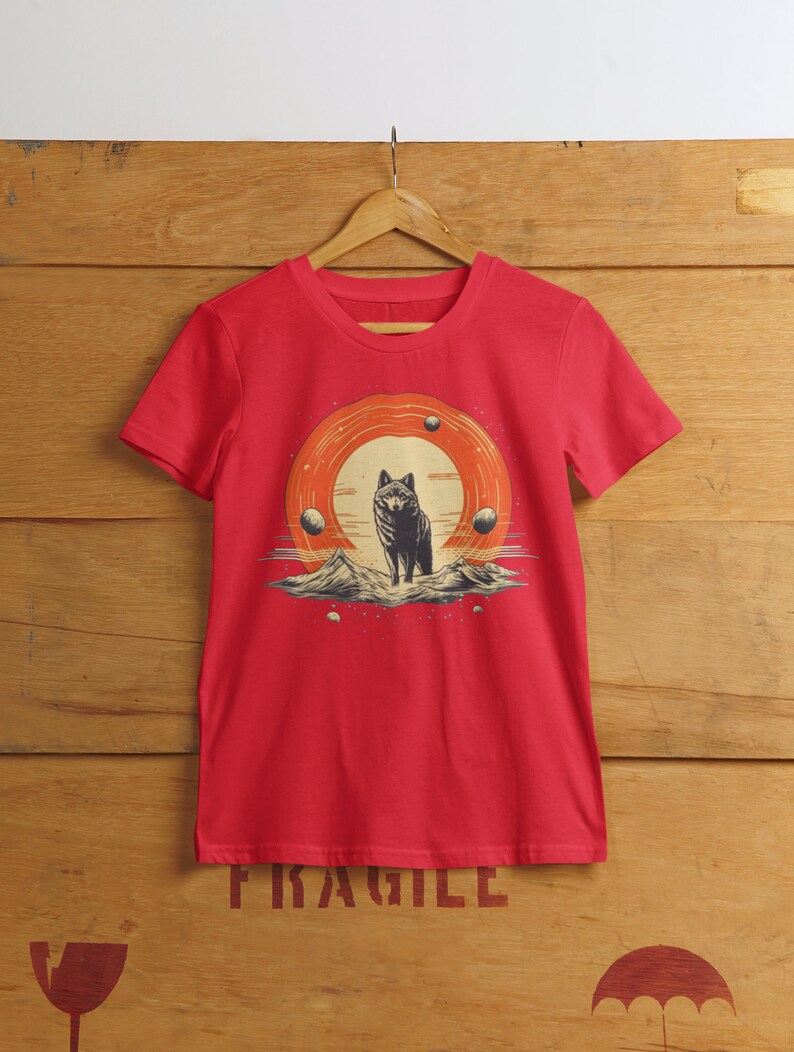 Alpha Wolf Shirt Wolf Shirt Wolf Gift for Wolf Lover Gift Lone Wolf