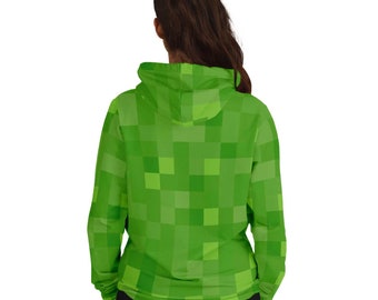 Adult Minecraft Creeper Hoodie