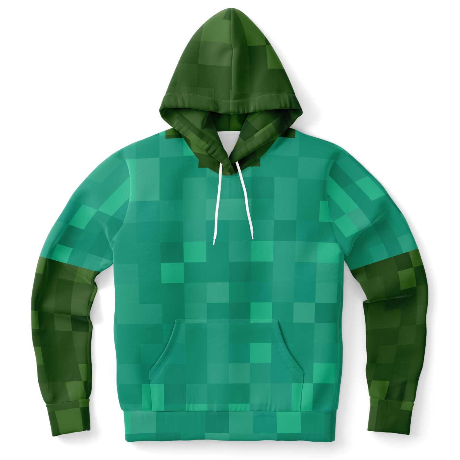 Adult Minecraft Zombie Hoodie - Etsy