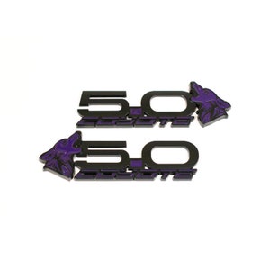 3 Gel-coated 5.0L COYOTE Emblems Badges Ford F-150 4.75in 