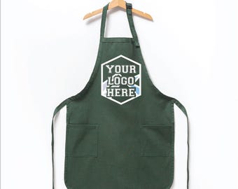 Custom Logo Business Apron, Personalized Logo Apron, Custom Apron, Business Logo, Team Logo Apron, Custom Text Apron, Custom Business Apron