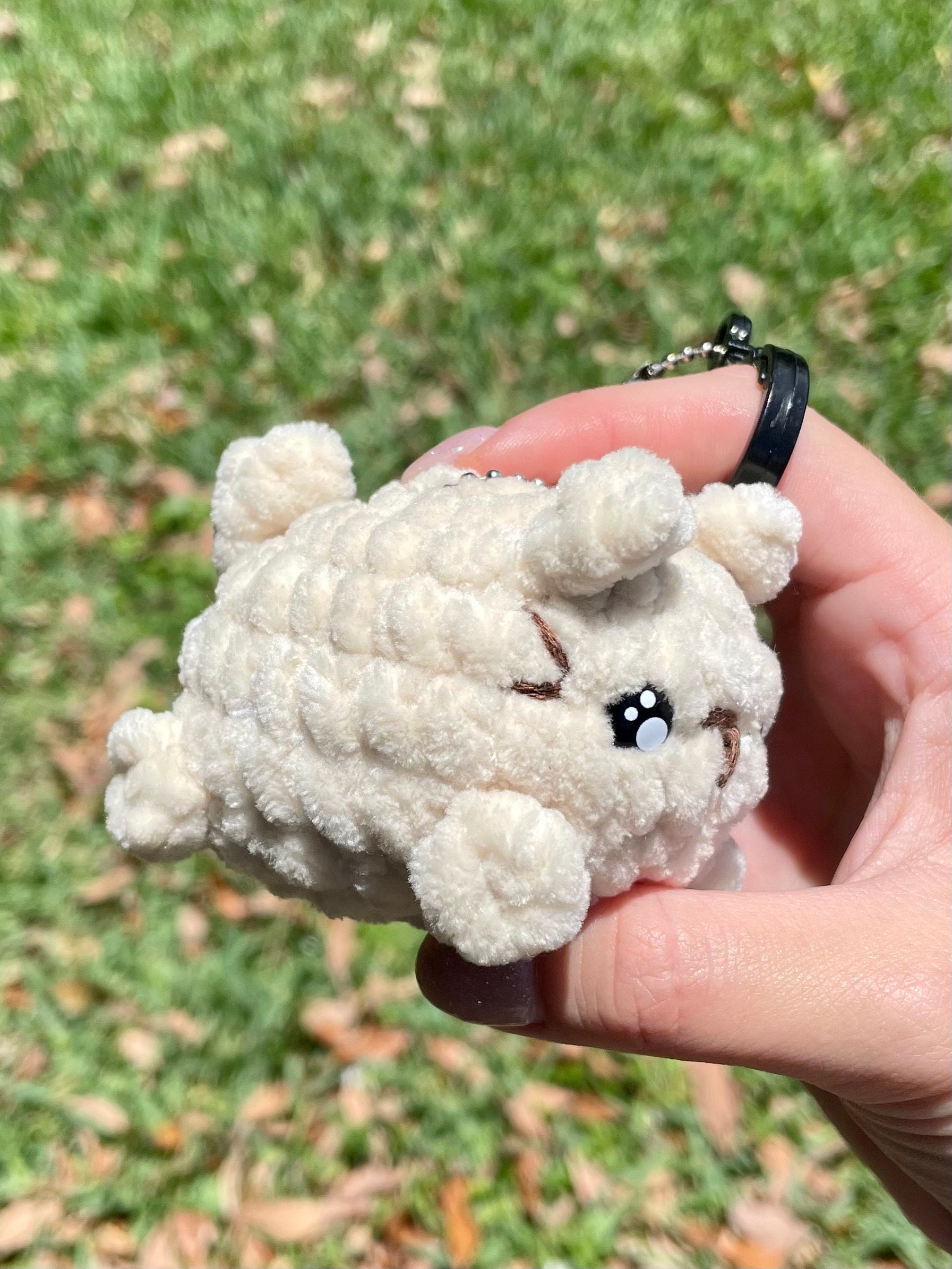 Lil Loaf Cat Keychain/bag Charm Crochet Amigurumi Etsy