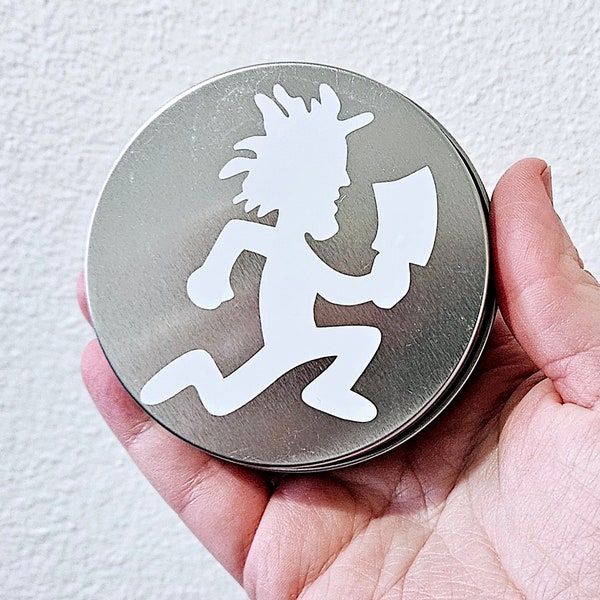 Customizable Juggalette Juggalo Hatchetman Round 2 and 3 inch Tin