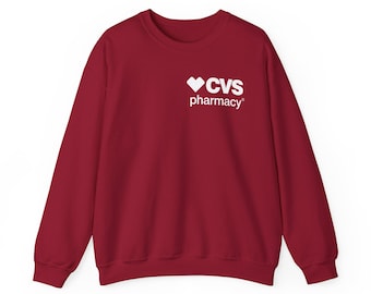 CVS Pharmacy Uniform Sweatshirt, Employee Gift Jumper