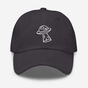 Alien Embroidered Dad Hat