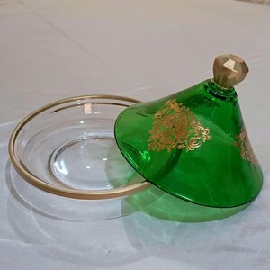 Handgjord marockansk tajine i färgat glas: Den bästa unika presentidén! bild 6
