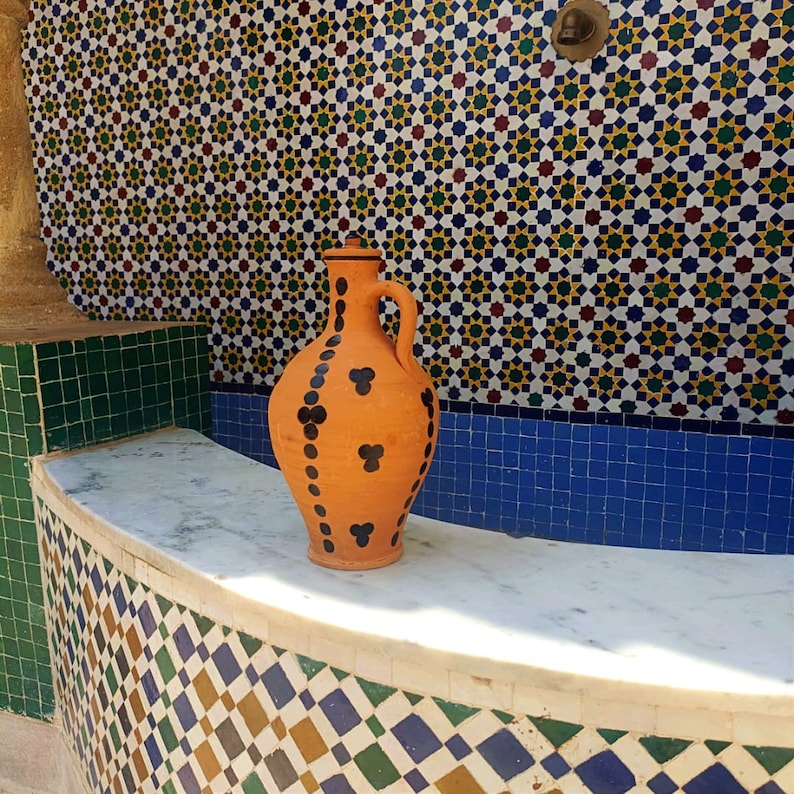 Traditional Handmade Clay Jar Large Size Pottery Ceramic Etsy