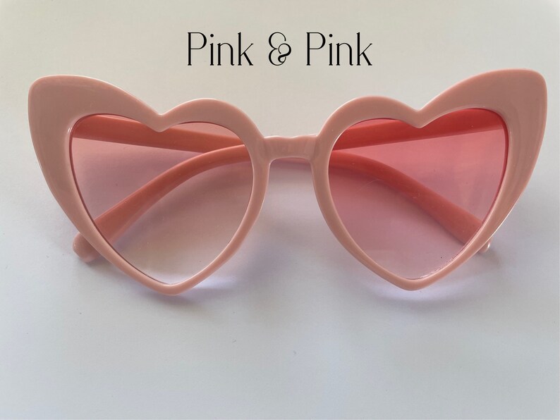 Love Heart Sunglasses I Bachelorette Party Decoration, Hens Party Heart