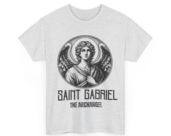 Gabriel the Archangel Men's Heavy Cotton Tee