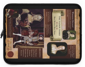 The Tudor Times - A Tudor Tabloid - Laptop Sleeve