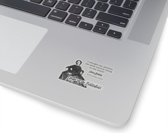Clara Barton- Women's History Kiss-Cut Stickers