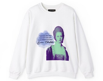 Queen Charlotte Has Some Thoughts- The Unisex Heavy Blend™ Crewneck Sweatshirt