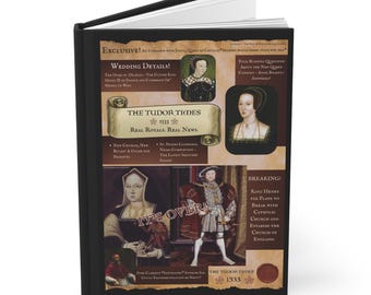 The Tudor Times - A Tudor History Tabloid - Hard Backed Journal