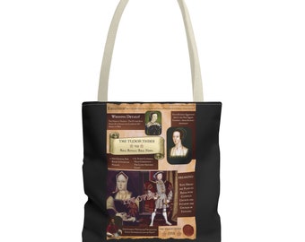 The Tudor Times - A Tudor History Tabloid -  Tote Bag