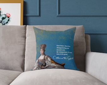 Catherine the Great Has Some Thoughts - The Pillow