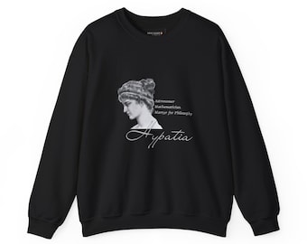 Hypatia, Women of History,  Unisex Heavy Blend™ Crewneck Sweatshirt