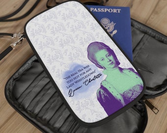 Queen Charlotte, Bridgerton, Women's History - Passport Wallet