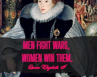 Queen Elizabeth I - The Autograph 2 - Digital Art Print