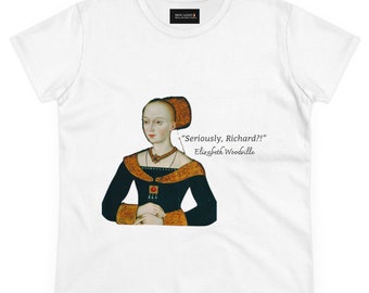 Elizabeth Woodville, The White Queen - Slim Fit T-Shirt