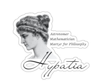 Hypatia - Women's History Kiss-Cut Stickers