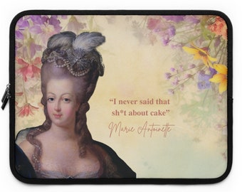 Marie Antoinette Has Some Thoughts- The Laptop Sleeve