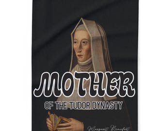 Margaret Beaufort - Mother of the Tudor Dynasty -Arctic Fleece Blanket