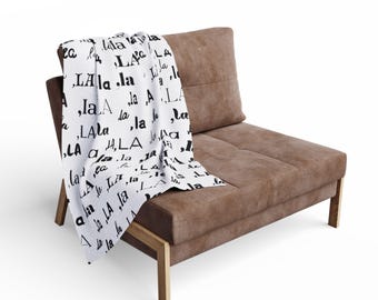 Kamala - ,LA in multiple fonts custom print Artic Fleece Blanket- Vote Kamala Harris, Vote Kamala 2024, Unique Kamala Harris Design