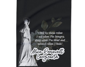 Alice Roosevelt, Women's History- Arctic Fleece Blanket