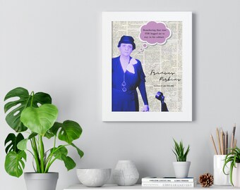 Frances Perkins Has Some Thoughts - Framed Poster