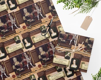 The Tudor Times- Wrapping Paper