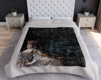 Catherine the Great, Crushed Velvet Blanket