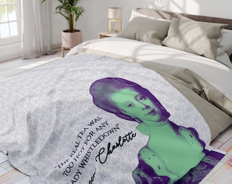 Queen Charlotte - Women's History  Arctic Fleece Blanket