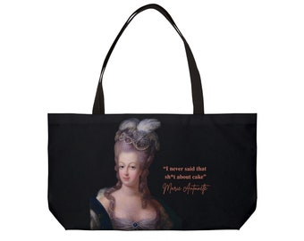 Marie Antoinette, Weekender Tote Bag, Womens History
