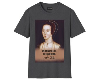 Anne Boleyn- The Autograph- Feminist Quote- Cropped T-Shirt