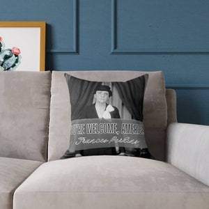 Frances Perkins - Women of History- Square Pillow