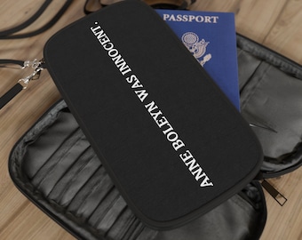 Anne Boleyn Was Innocent- The Passport Wallet