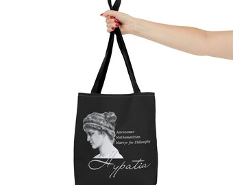 Hypatia, Women of History, Canvas Tote Bag