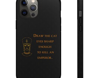 Cleopatra, History Phone Case, Eye of Horus Print