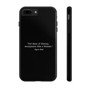 Feministisches Zitat - Virginia Woolf - Robuste Telefonhülle