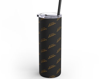 History Lover, Skinny Matte Tumbler, 20oz