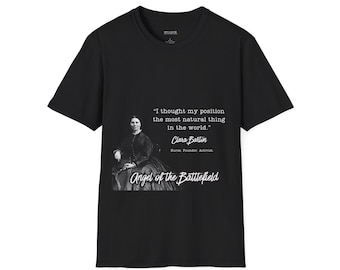 Clara Barton, Women's History,  Softstyle T-Shirt- Unisex Size