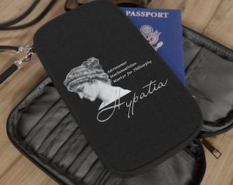Hypatia, Iconic Women of History - Passport Wallet