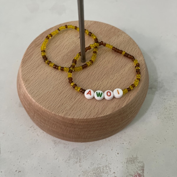 University of Iowa bracelet set