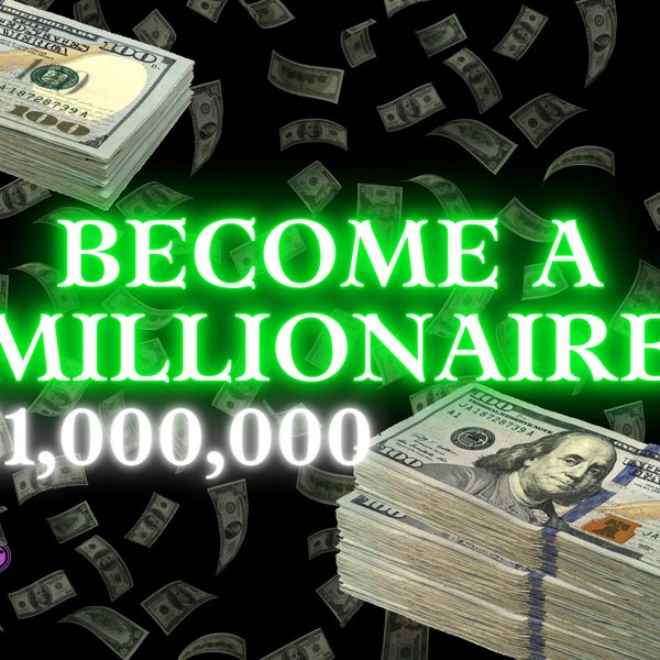 FAST MILLIONAIRE MONEY Abundance Spell - Same Day Fast Money Wealth Millionaire Spell Abundance Magic Good Luck Fortune Fast Results