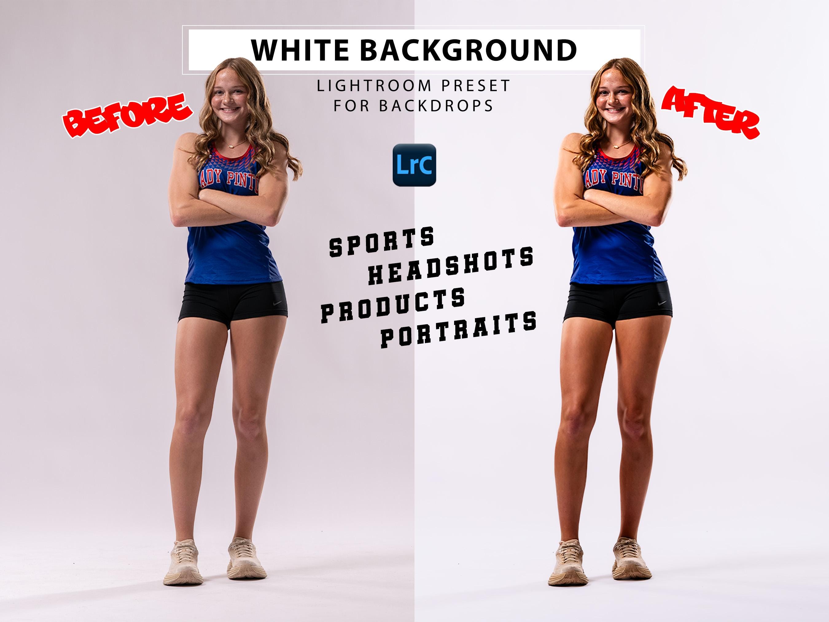 Ultimate White Backdrop PRESET for Lightroom CC & Mobile - Studio ...