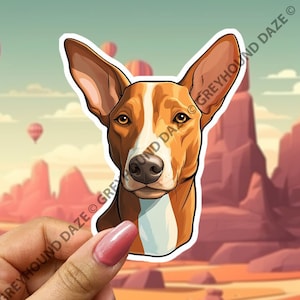 Podenco Sighthound High Quality Vinyl Decal