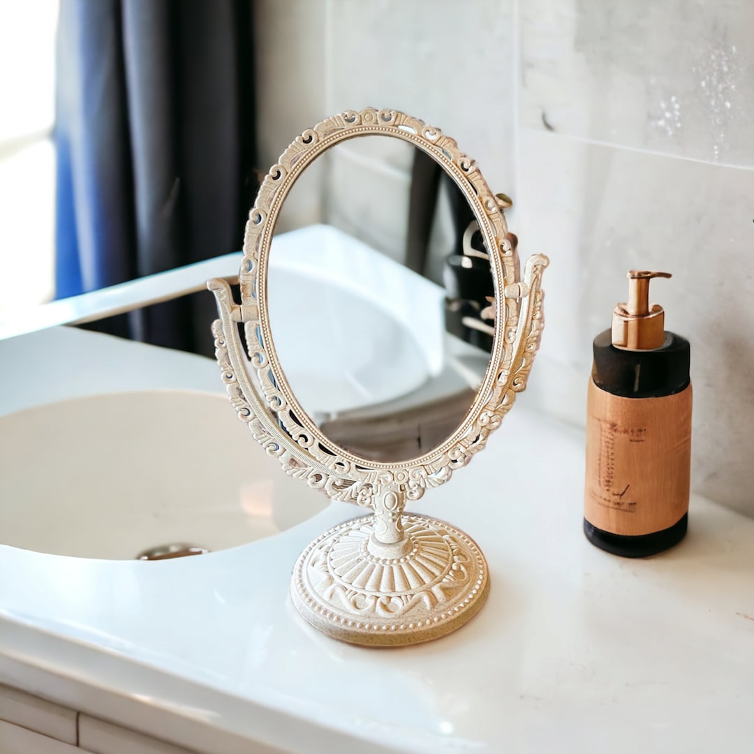 Heart Shaped Vanity Mirror Heart Shapped Mirror / Double Sided Mirror