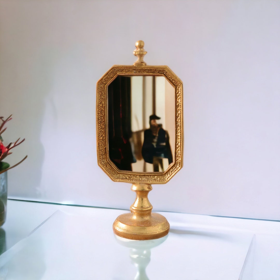 Vintage Gold Vanity Mirror With Baroqueinspired Design / Etsy