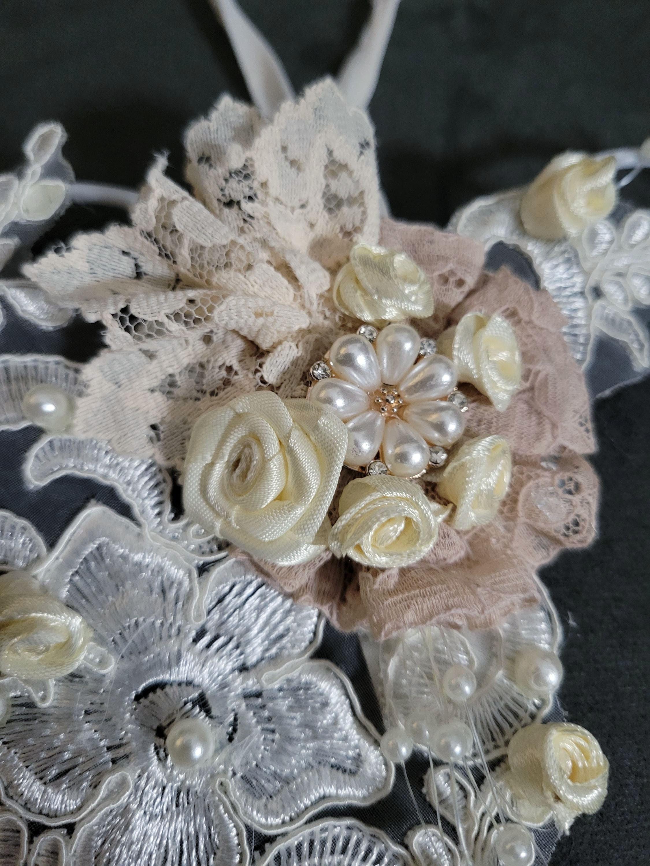 Lace Striped Love Hat